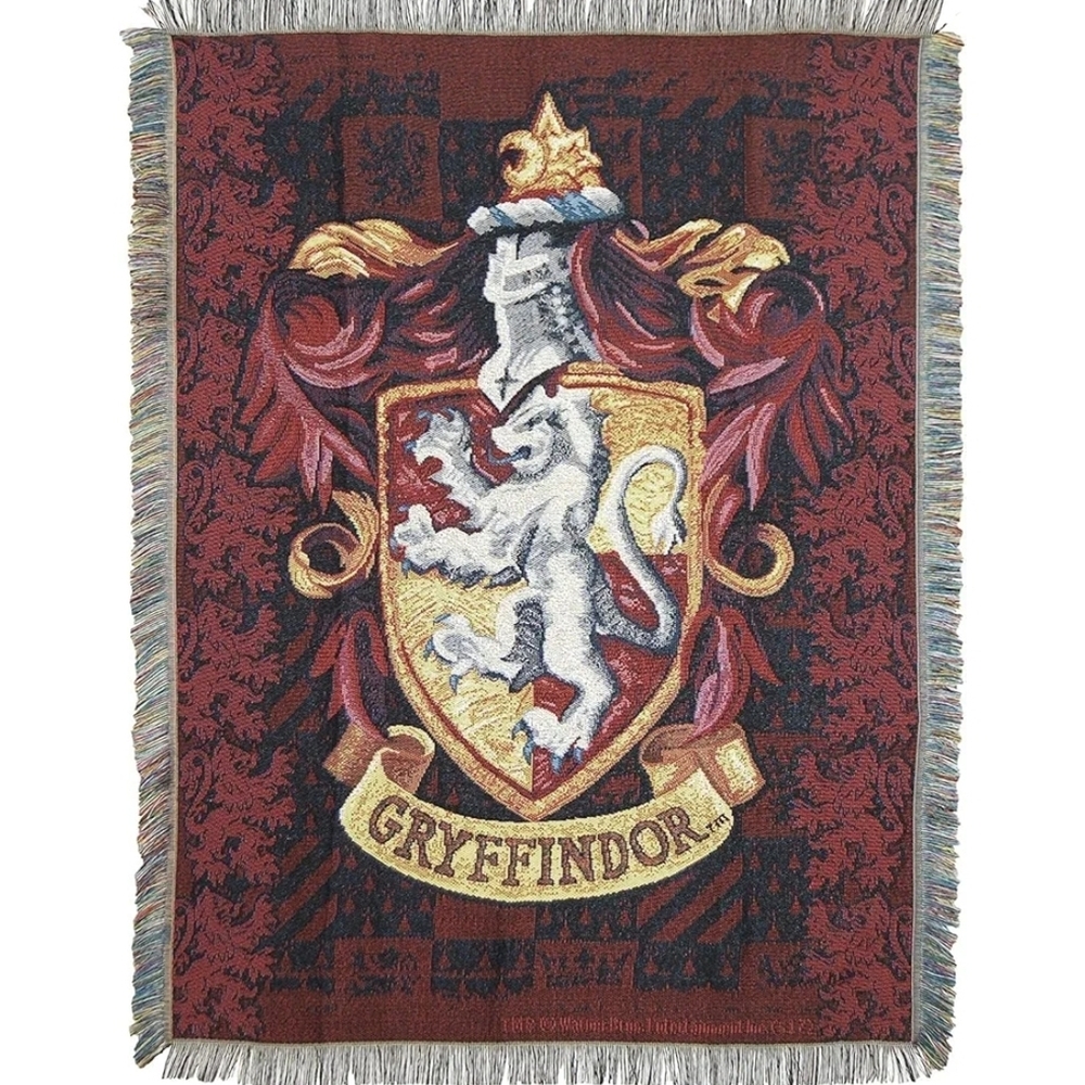 Harry Potter Gryffindor Crest Tapestry - Red and Gold